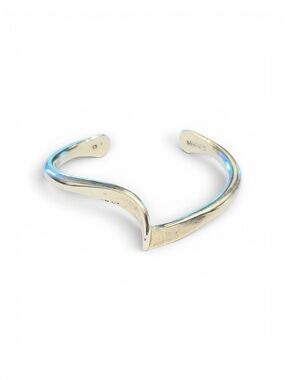 Sterling Silver Ervin Tsosie Navajo Wave Cuff